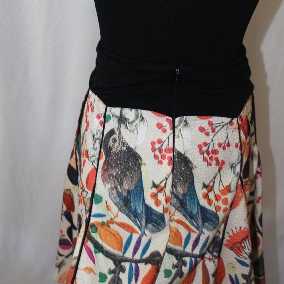 FALL SALE Anthropologie Skirt Eva Franco Songbird Circle Swing SIZE 0 NWOT's - Picture 12 of 16